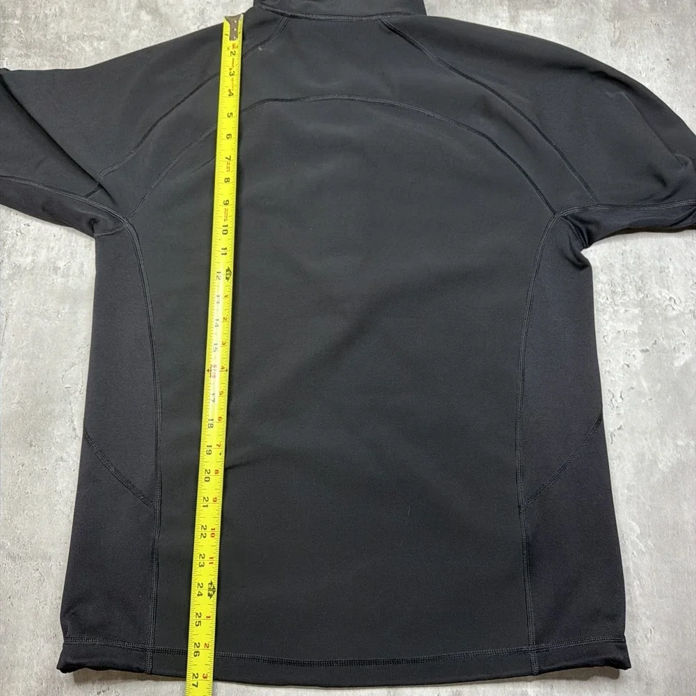 The North Face 1/2 Zip Pullover Men's Small Black Sweatshirt Fleece Jacket